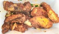 Salt Pepper Ribs with Chicken Wings